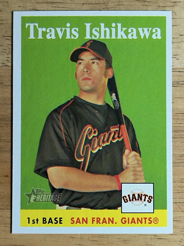 2007 Topps Heritage #468 Travis Ishikawa