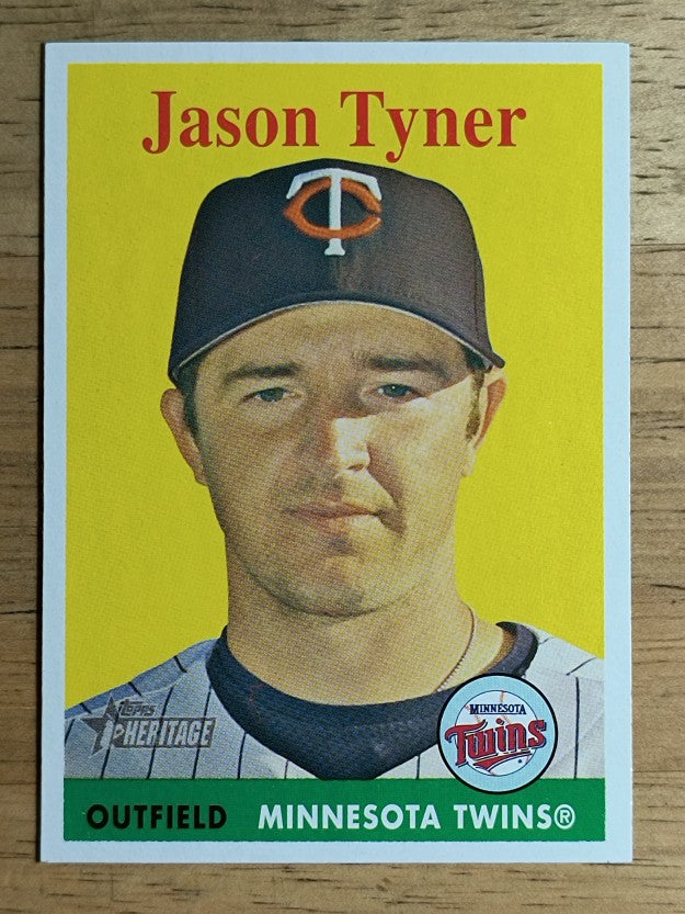 2007 Topps Heritage #262 Jason Tyner