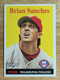 2007 Topps Heritage #474 Brian Sanches SP