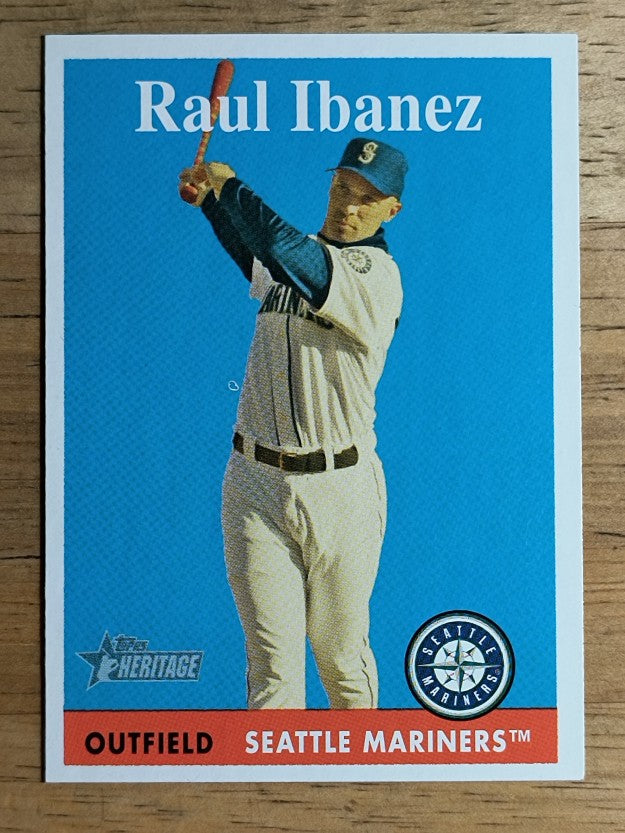 2007 Topps Heritage #415 Raul Ibanez