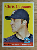 2007 Topps Heritage #421 Chris Capuano
