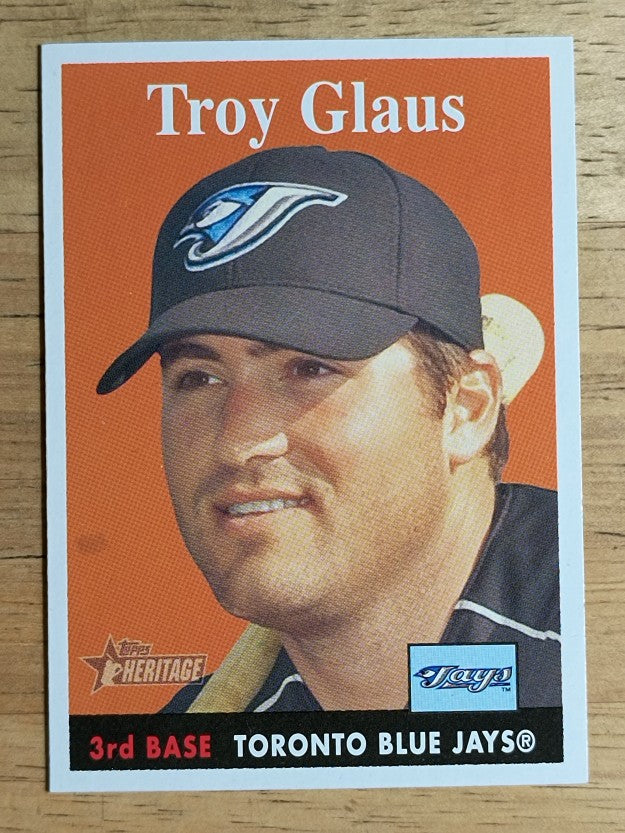 2007 Topps Heritage #422 Troy Glaus