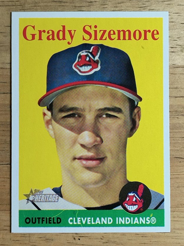 2007 Topps Heritage #424 Grady Sizemore