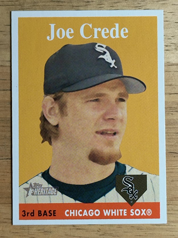 2007 Topps Heritage #219 Joe Crede