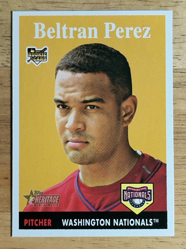 2007 Topps Heritage #31 Beltran Perez SP