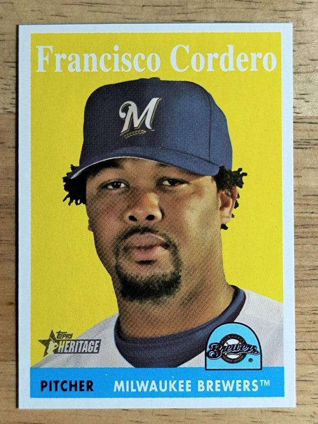 2007 Topps Heritage #40 Francisco Cordero SP