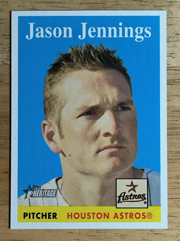 2007 Topps Heritage #68 Jason Jennings SP