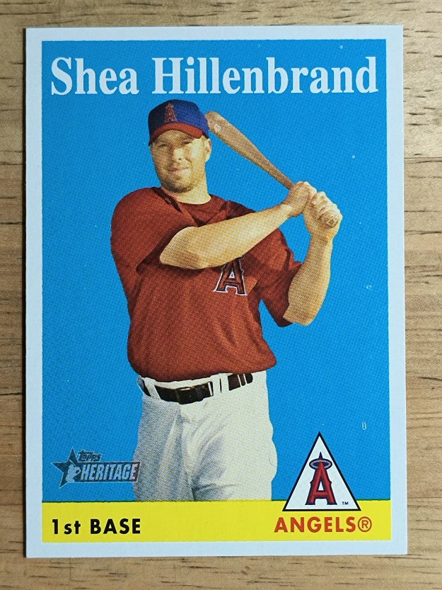 2007 Topps Heritage #220 Shea Hillenbrand