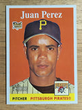 2007 Topps Heritage #306 Juan Perez RC
