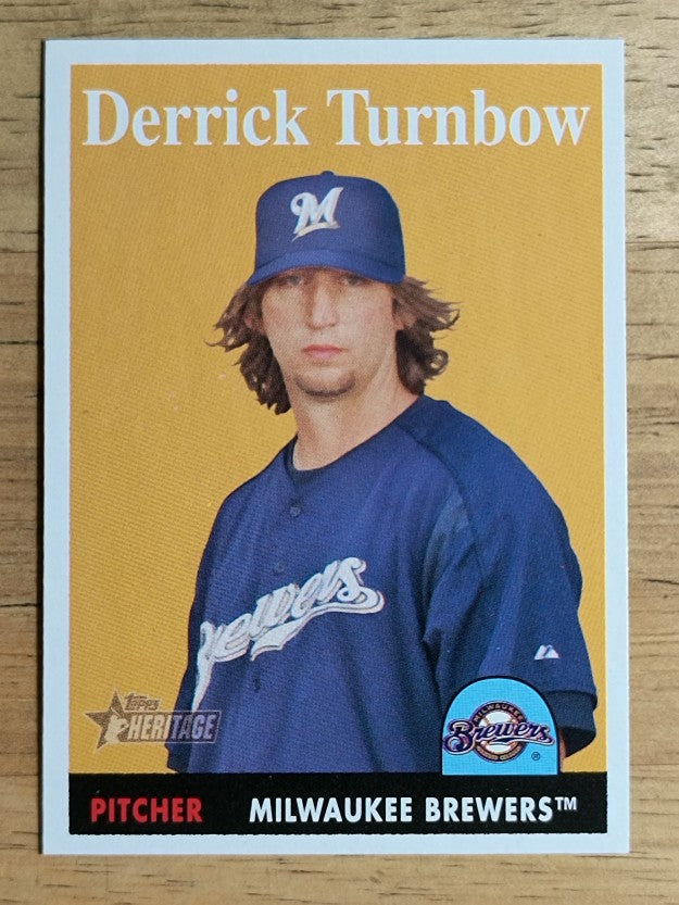 2007 Topps Heritage #124 Derrick Turnbow