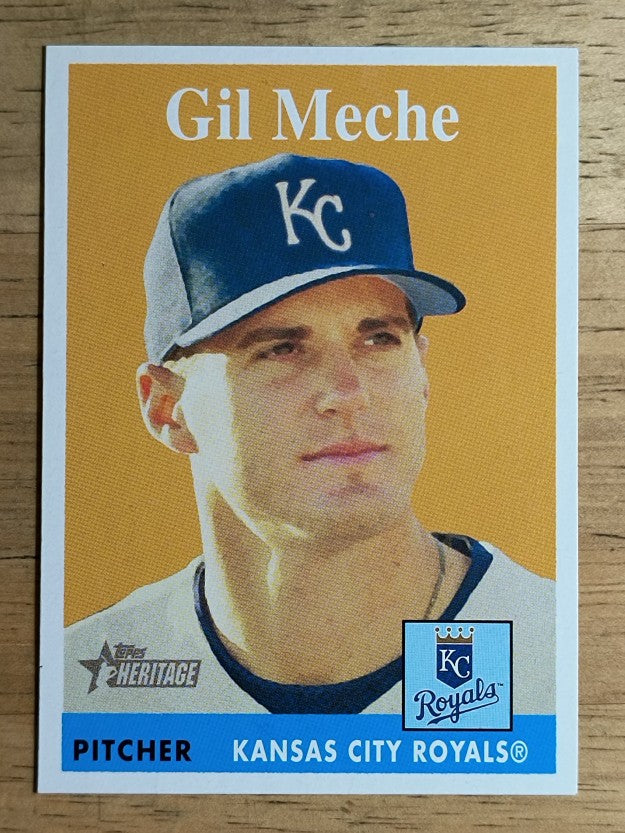 2007 Topps Heritage #127 Gil Meche