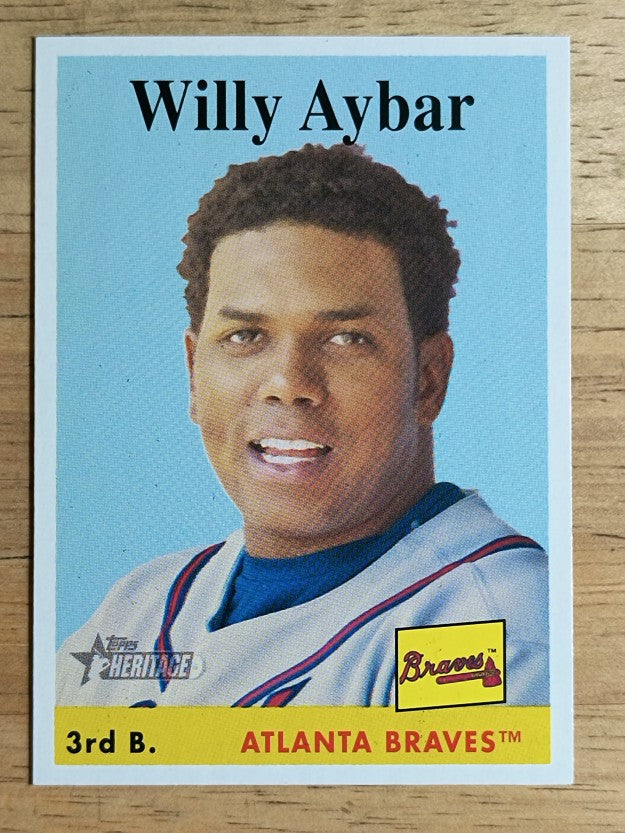 2007 Topps Heritage #128 Willy Aybar