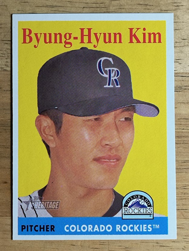 2007 Topps Heritage #132 Byung-Hyun Kim