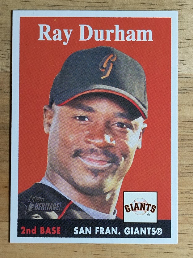 2007 Topps Heritage #136 Ray Durham