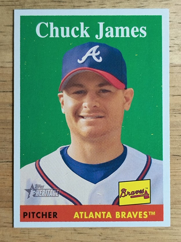 2007 Topps Heritage #147 Chuck James