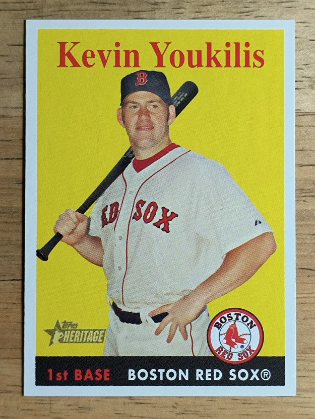 2007 Topps Heritage #162 Kevin Youkilis