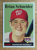 2007 Topps Heritage #114 Brian Schneider