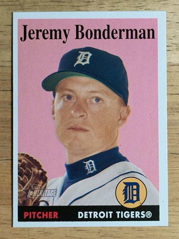 2007 Topps Heritage #115 Jeremy Bonderman