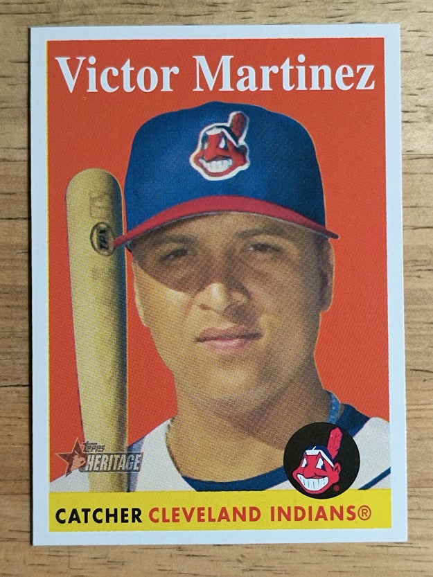 2007 Topps Heritage #119 Victor Martinez