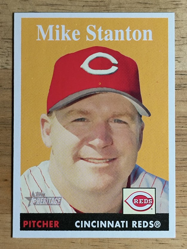 2007 Topps Heritage #15 Mike Stanton