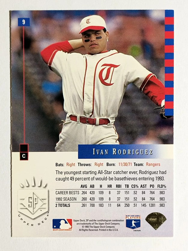 1993 SP #9 Ivan Rodriguez AS