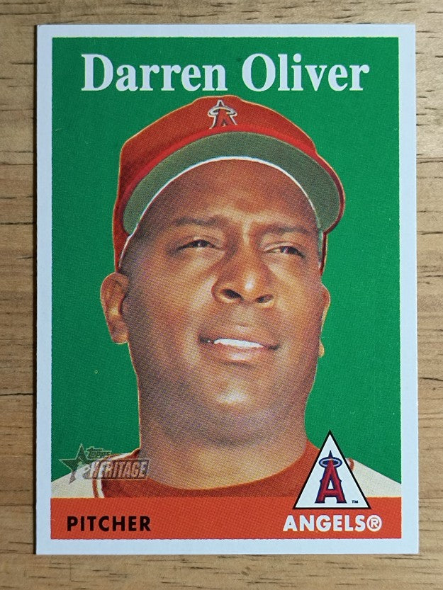 2007 Topps Heritage #17 Darren Oliver