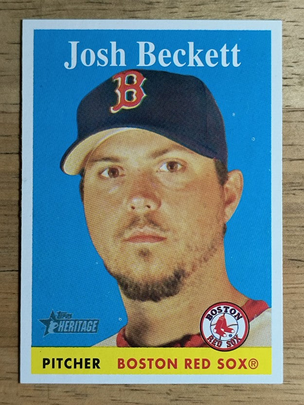 2007 Topps Heritage #18 Josh Beckett