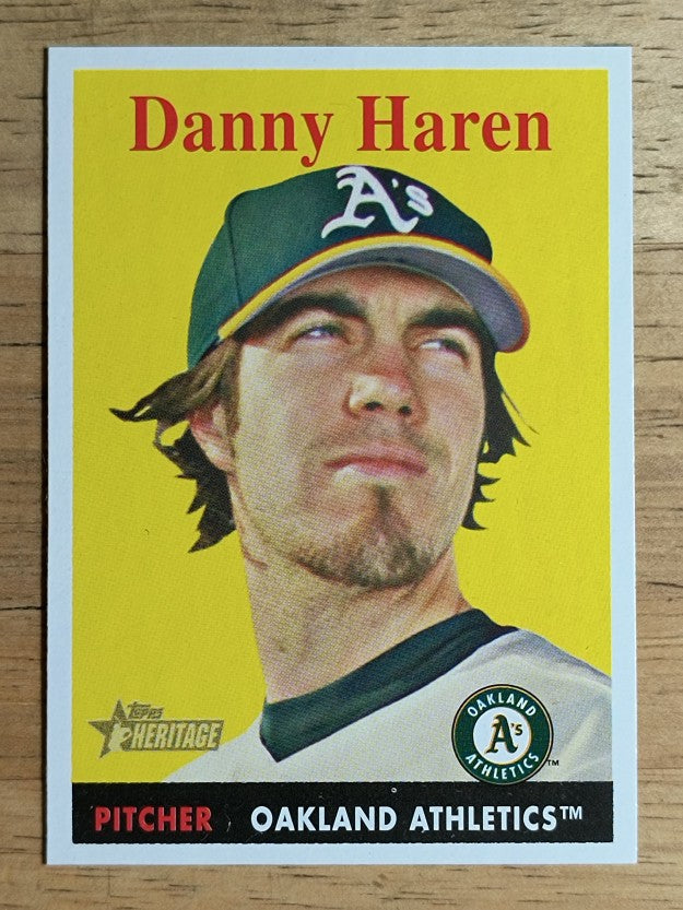 2007 Topps Heritage #27 Danny Haren