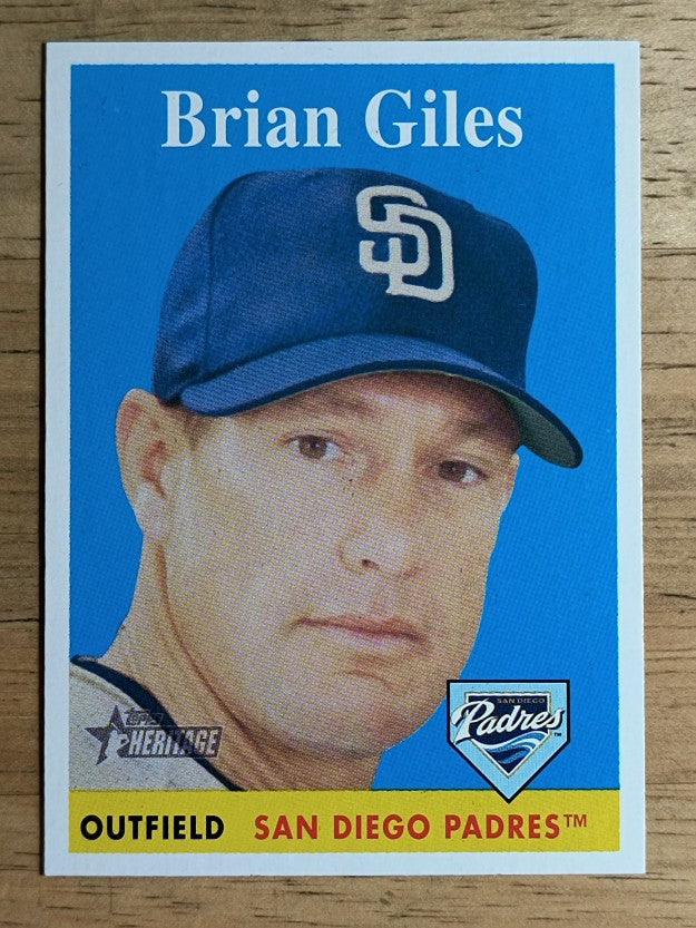 2007 Topps Heritage #28 Brian Giles