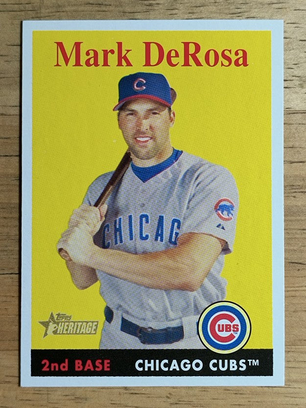 2007 Topps Heritage #34 Mark DeRosa