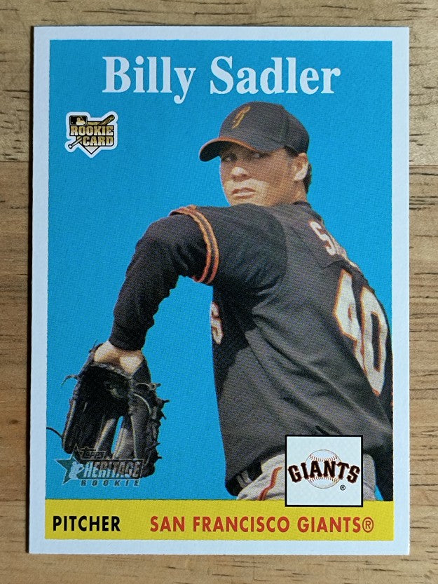 2007 Topps Heritage #37 Billy Sadler