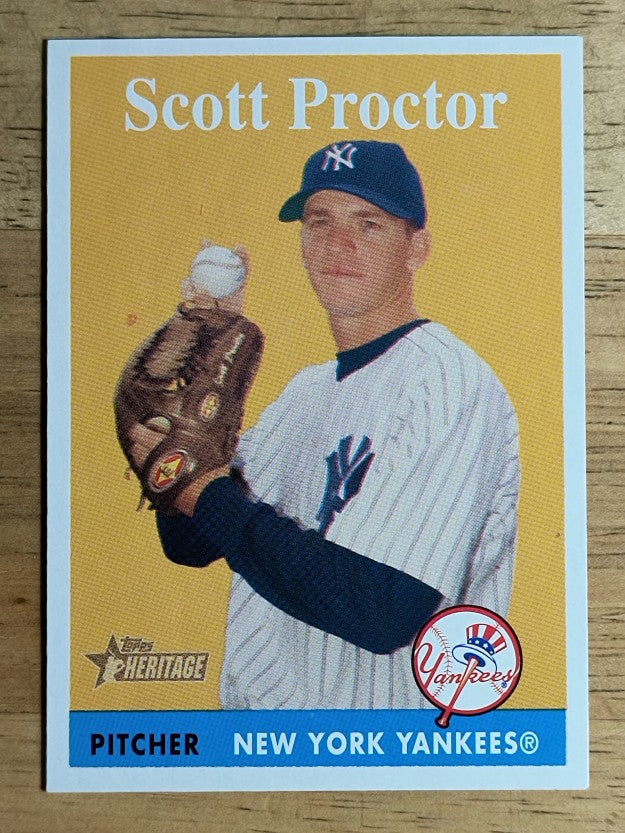 2007 Topps Heritage #43 Scott Proctor