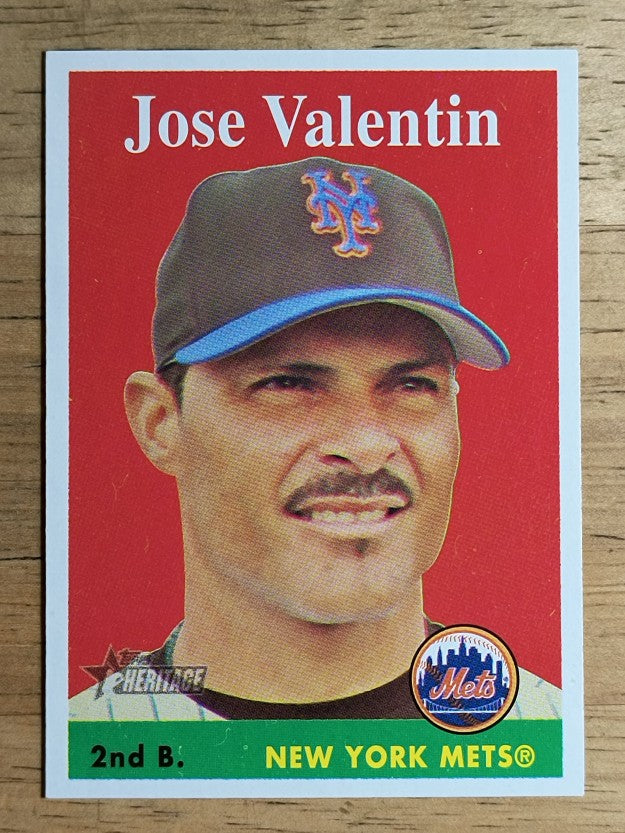 2007 Topps Heritage #53a Jose Valentin