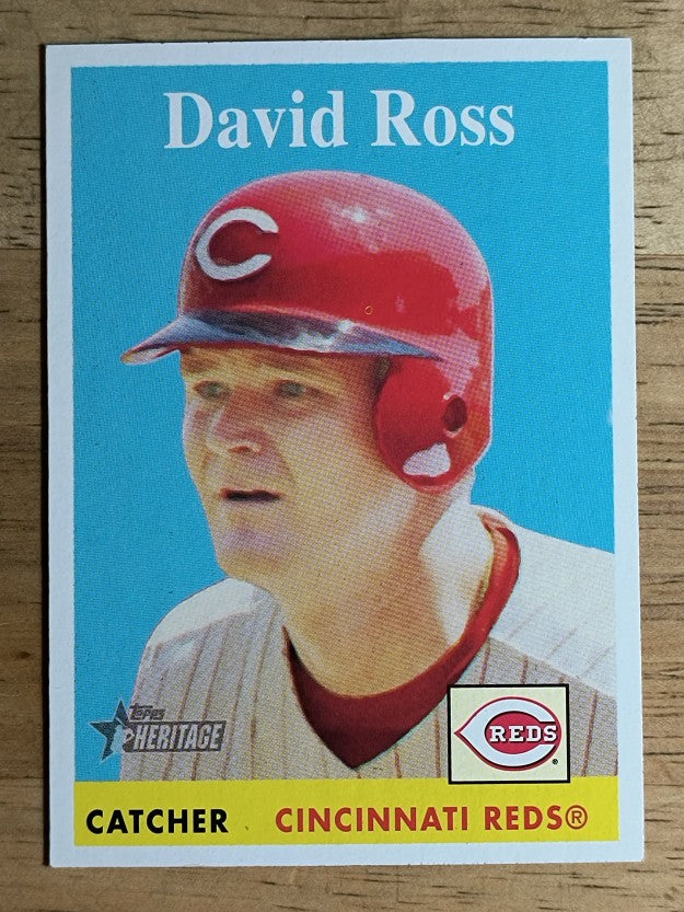 2007 Topps Heritage #73 David Ross