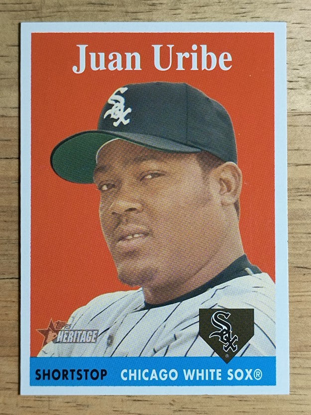 2007 Topps Heritage #74 Juan Uribe