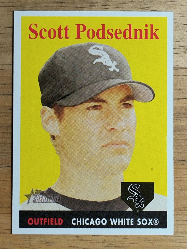 2007 Topps Heritage #75 Scott Podsednik