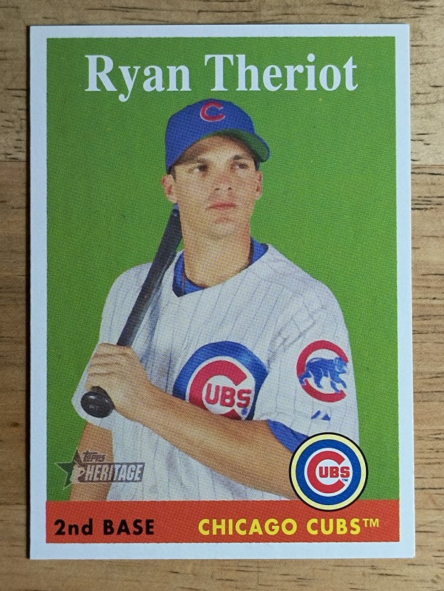 2007 Topps Heritage #78a Ryan Theriot