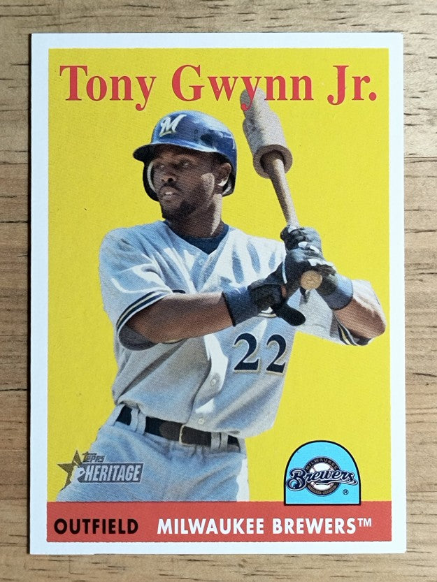 2007 Topps Heritage #83 Tony Gwynn Jr.