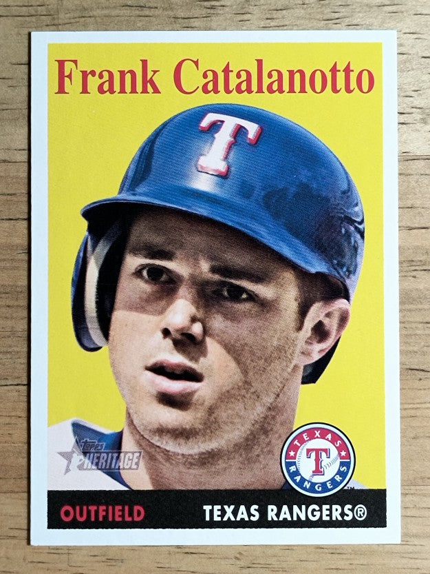 2007 Topps Heritage #88 Frank Catalanotto