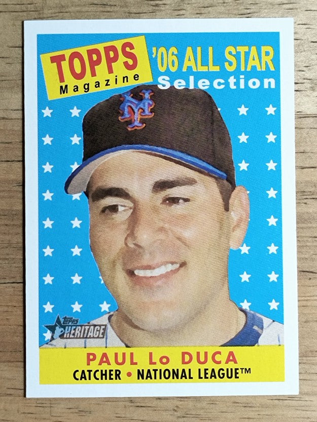 2007 Topps Heritage #490 Paul LoDuca AS