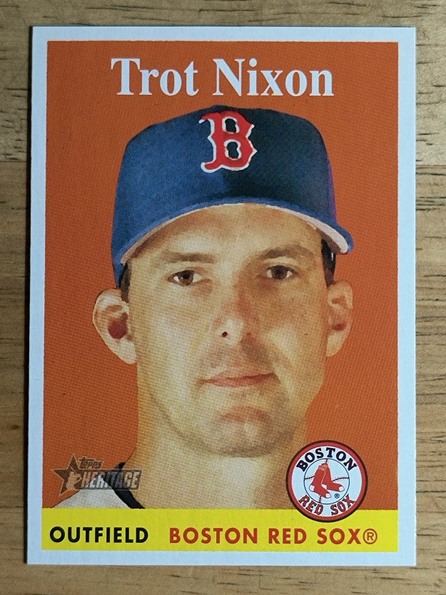 2007 Topps Heritage #109 Trot Nixon