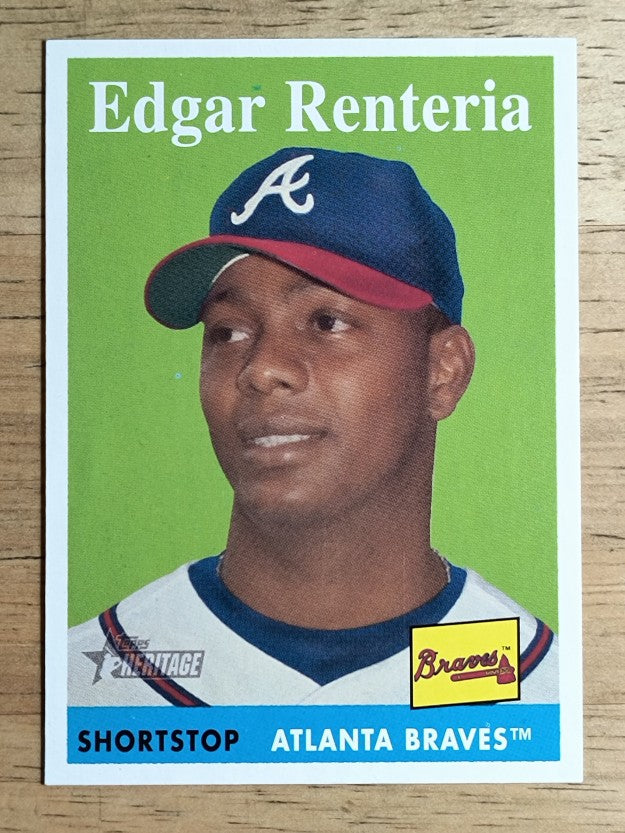 2007 Topps Heritage #110 Edgar Renteria