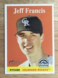 2007 Topps Heritage #111 Jeff Francis