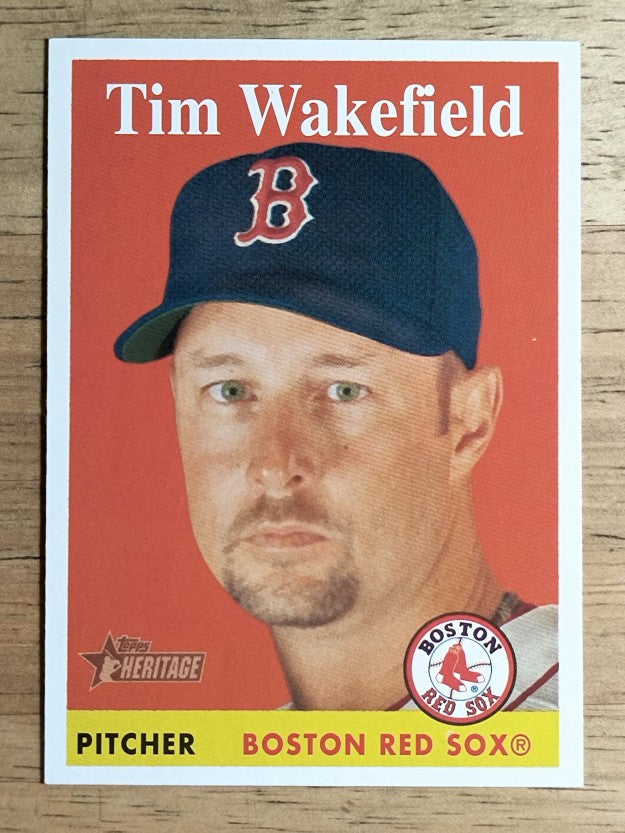 2007 Topps Heritage #183 Tim Wakefield