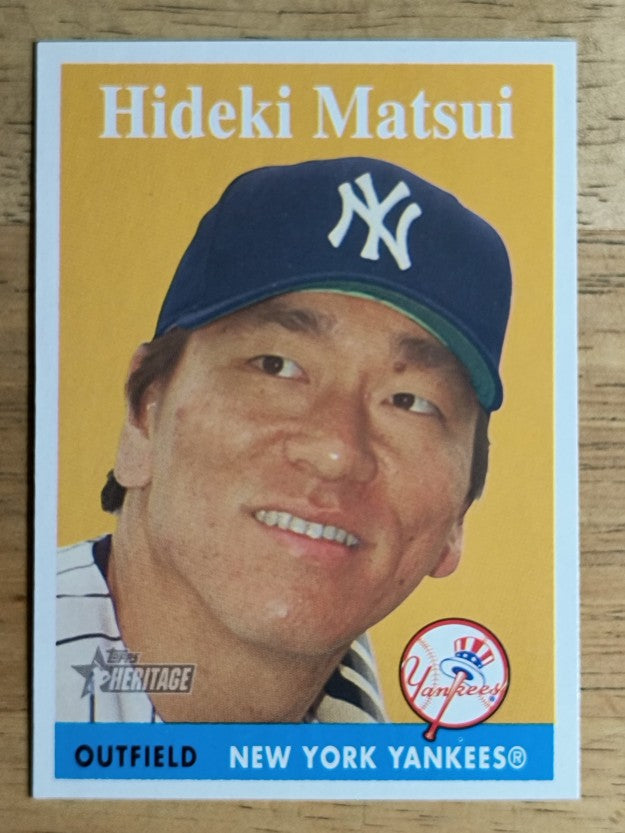 2007 Topps Heritage #142 Hideki Matsui