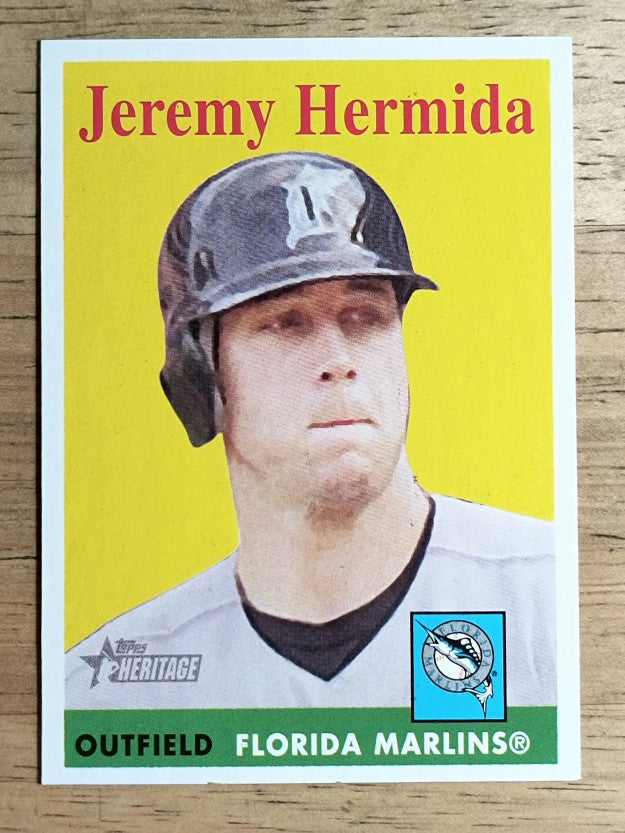 2007 Topps Heritage #182 Jeremy Hermida
