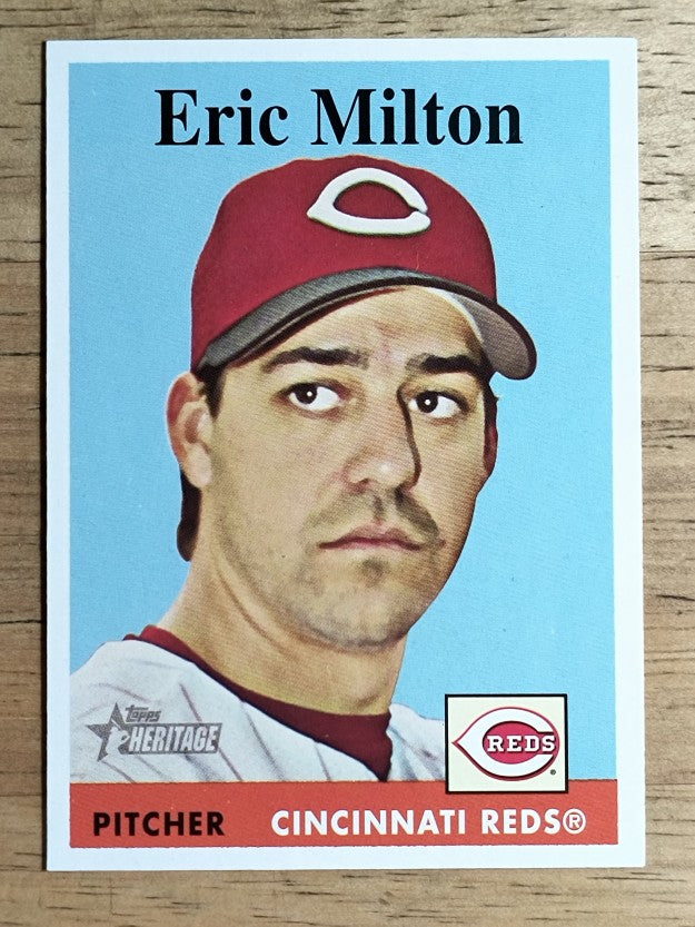 2007 Topps Heritage #172 Eric Milton
