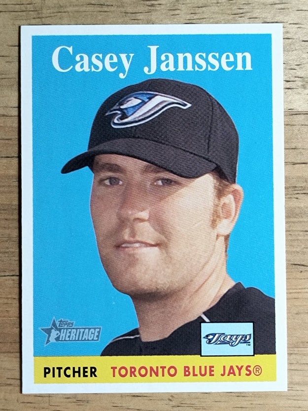 2007 Topps Heritage #395 Casey Janssen