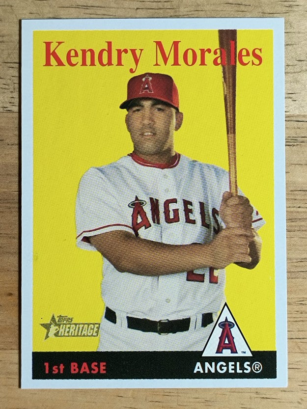 2007 Topps Heritage #203 Kendry Morales SP