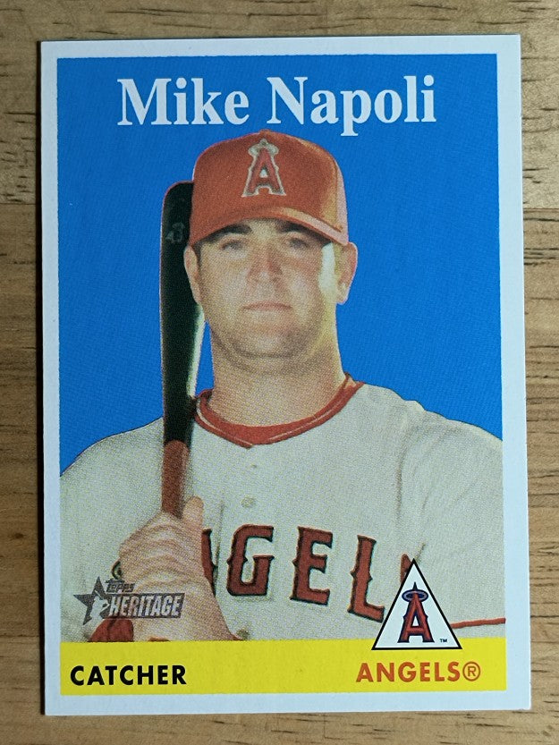 2007 Topps Heritage #229 Mike Napoli